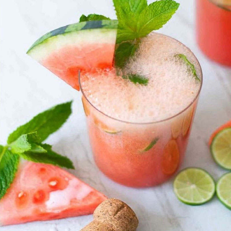 watermelon and lime margaritas at bubbly bartending